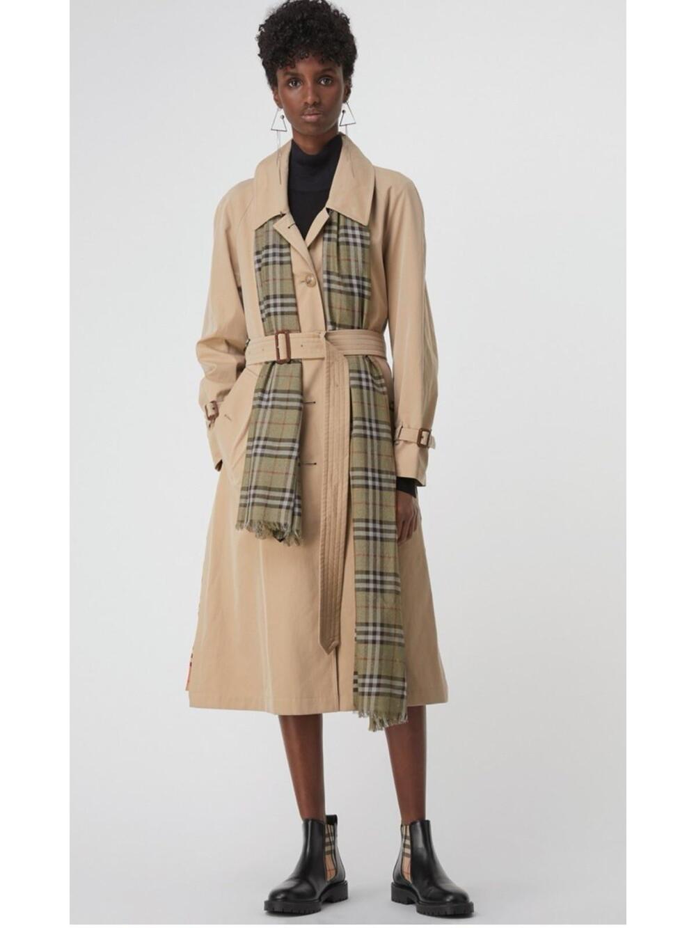 Auth. New Burberry Uni Women's Olive #256958B26B